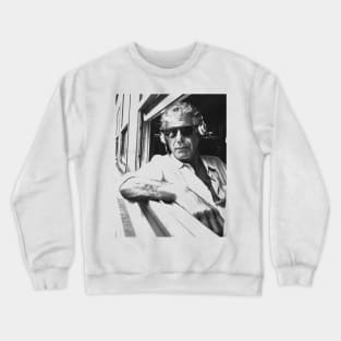 Anthony Bourdain on the Train Crewneck Sweatshirt